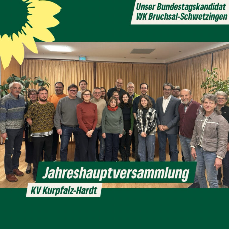 Jahreshauptversammlung mit dem Bundestagskandidaten Dr. Thomas Rink