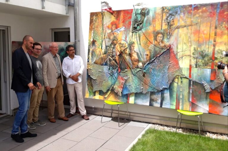 Vernissage im Grünen Büro