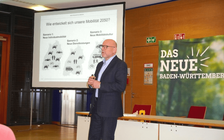 „Das neue Baden-Württemberg“ mit Verkehrsminister Winfried Hermann