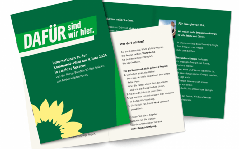 Informationen in Leichter Sprache