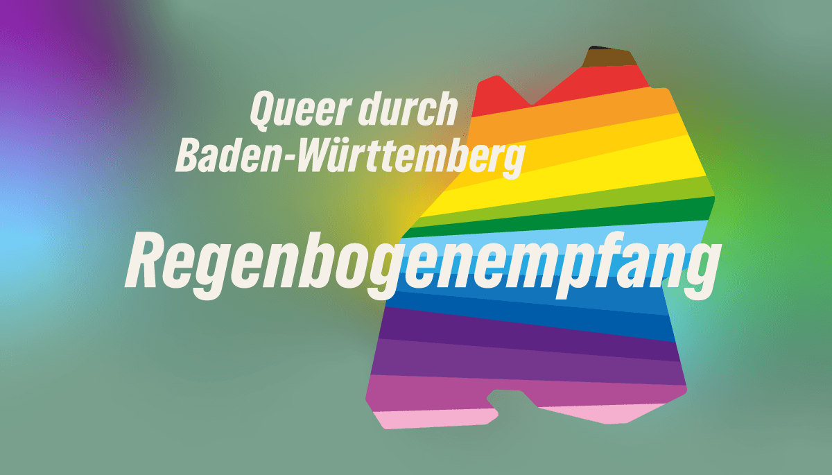 Regenbogenempfang des Grünen Landesverbands BW Grafik: Grüne BW
